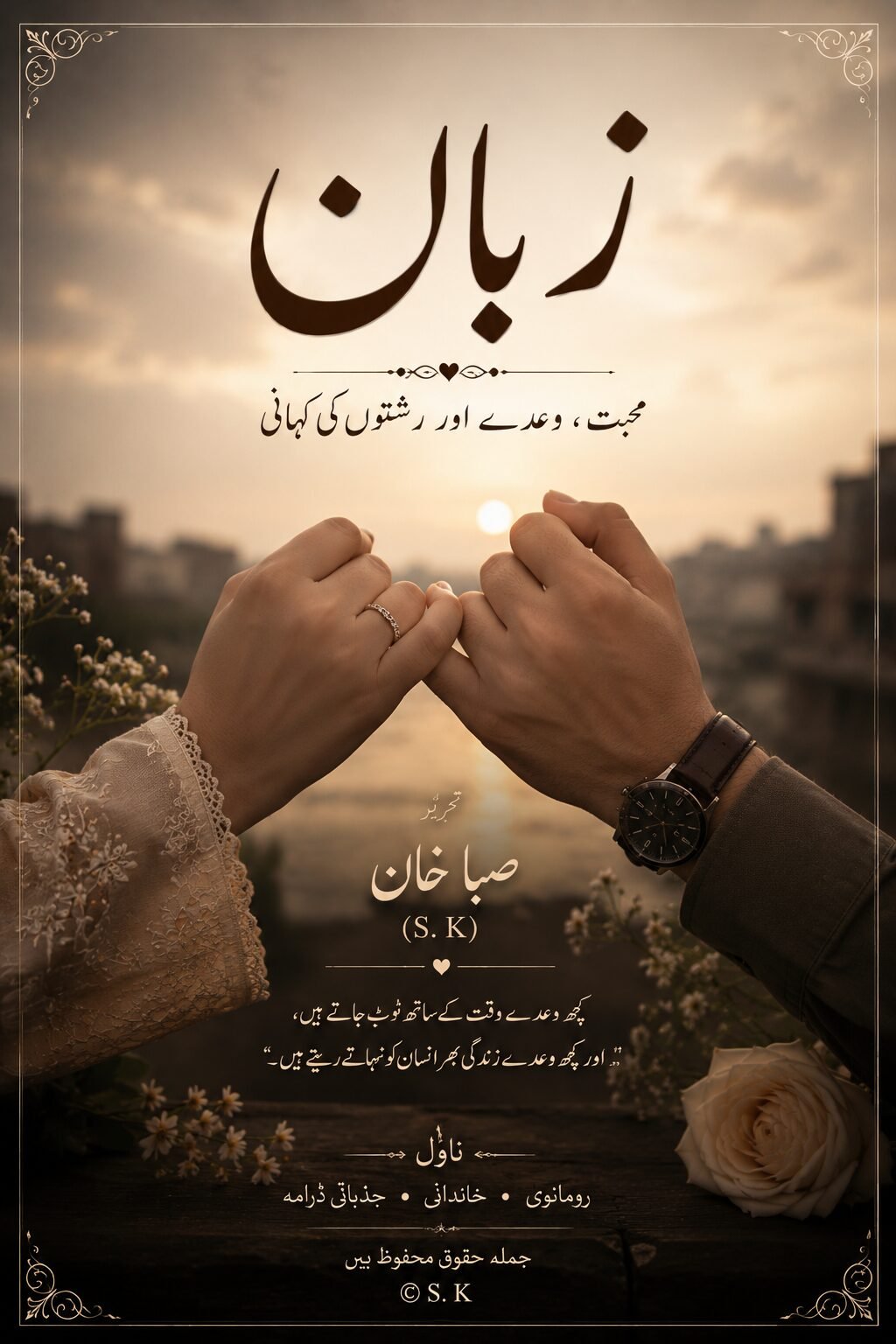 Zuban By Saba Khan Urdu Novel 3 Zuban By Saba Khan Urdu Novel Cover Image